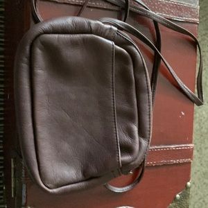Small brown purse